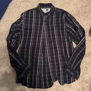 The north face plaid button down
